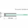 Душевая дверь в нишу WASSERKRAFT DILL 61S13 110 см